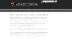Desktop Screenshot of haardenwebshop.nl